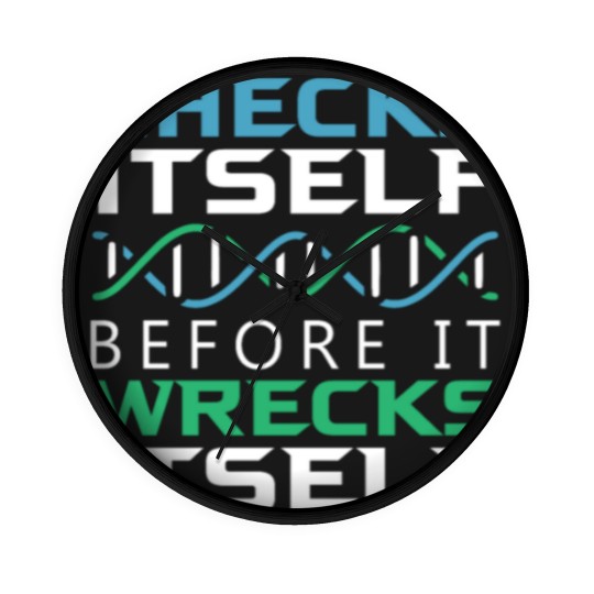 Discover Science and Biology Wall Clocks