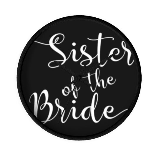 Discover Sister of the Bride Wall Clocks
