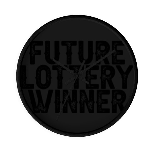 Discover Future Lottery Winner 3 Wall Clocks