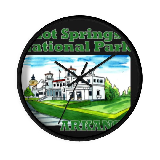 Discover Hot Springs National Park, Arkansas - Hot Springs National Park - Wall Clocks