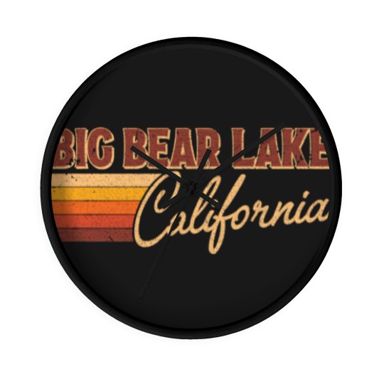Discover Big Bear Lake California - Big Bear Lake California - Wall Clocks