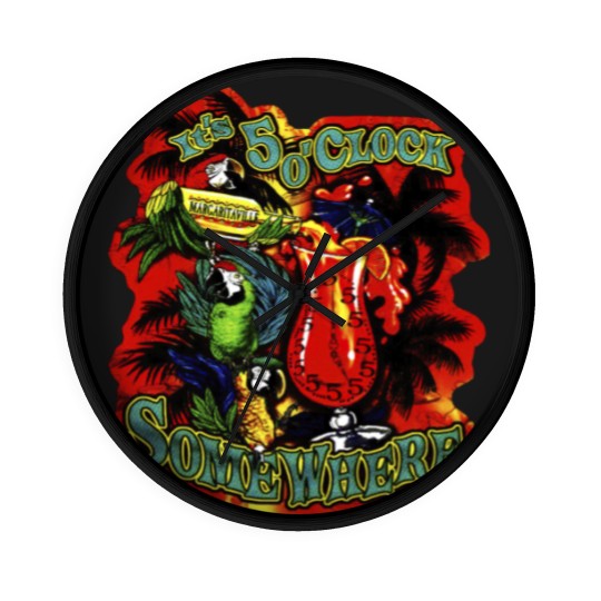 Discover Jimmy Buffett Wall Clocks