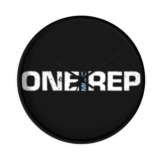 Discover One more Rep - Bodybuilding - Muscle - Bodybuilder Wall Clocks