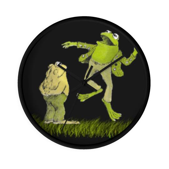 Discover Frog and toad are friends Wall Clocks