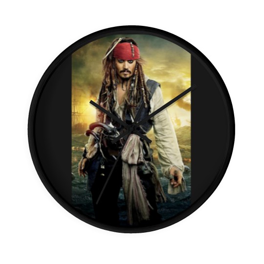 Discover johnny depp Classic Wall Clocks