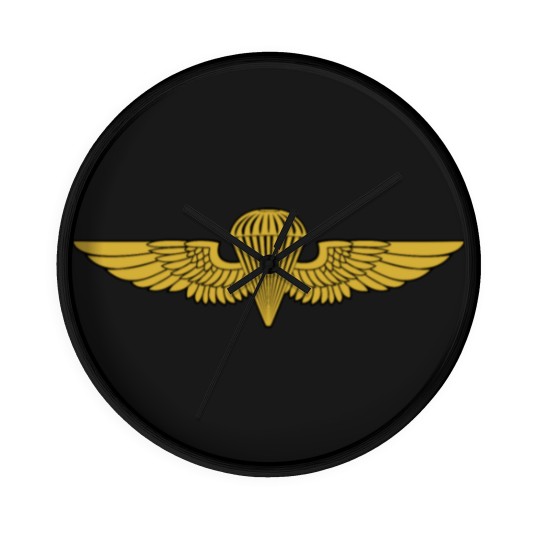 Discover Navy--Jump-Wings-0208 Wall Clocks