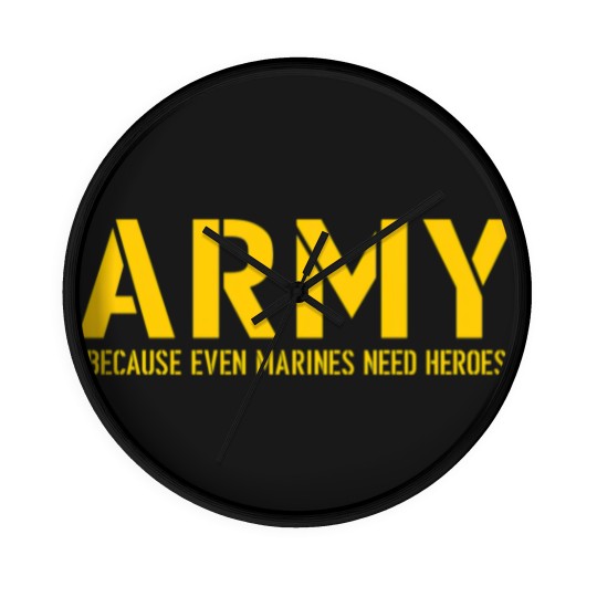 Discover Army because even marines need Heroes Wall Clocks
