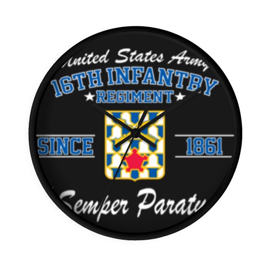 Discover 16Th Infantry Regiment Wall Clocks