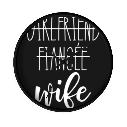 Discover Girlfriend Fiance Wife Wall Clocks