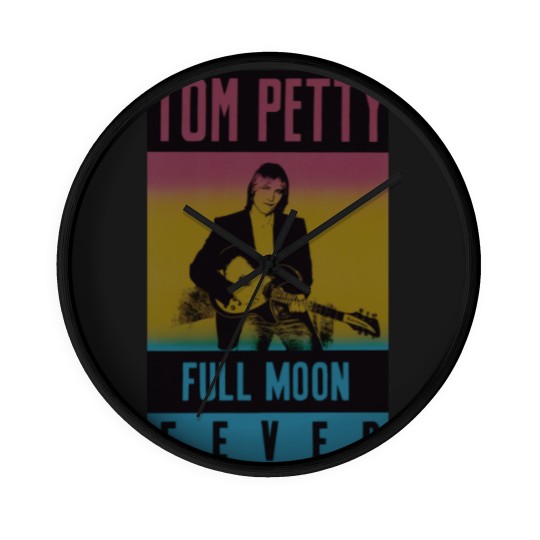 Discover Tom Petty Wall Clocks - Full Moon Fever Classic Retro Heartbreakers
