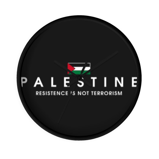 Discover Palestine Resistance Dpn Wall Clocks