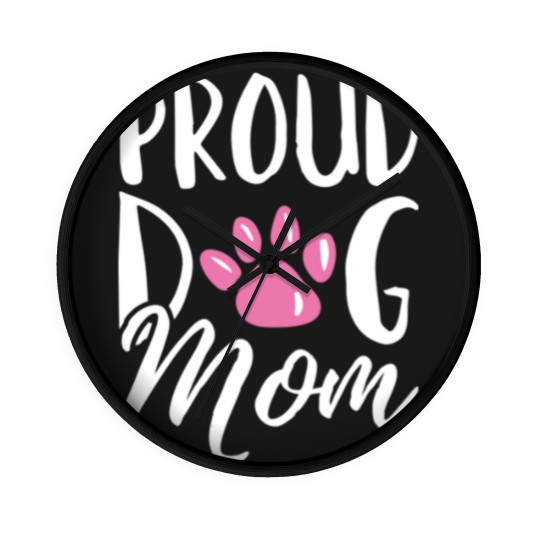 Discover Proud Dog Mom - Proud Dog Mom - Wall Clocks