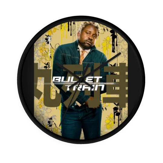 Discover Bullet Train Lemon Wall Clocks