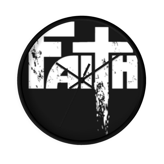 Discover Faith Cross Wall Clocks