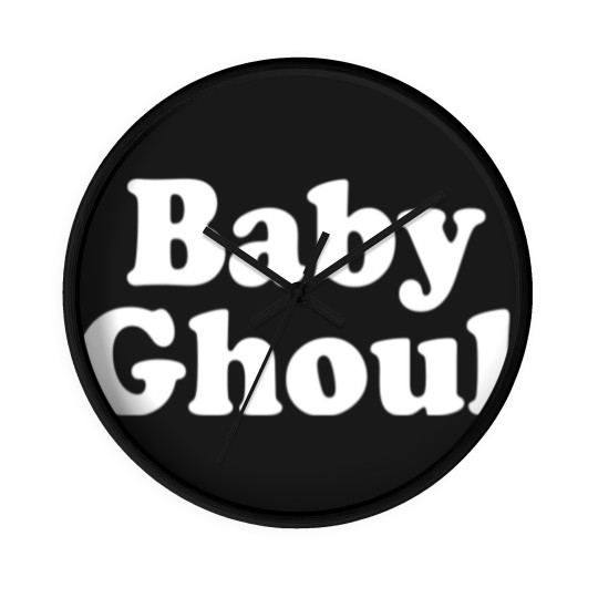 Discover Baby Ghoul - Cooper Font - Wall Clocks