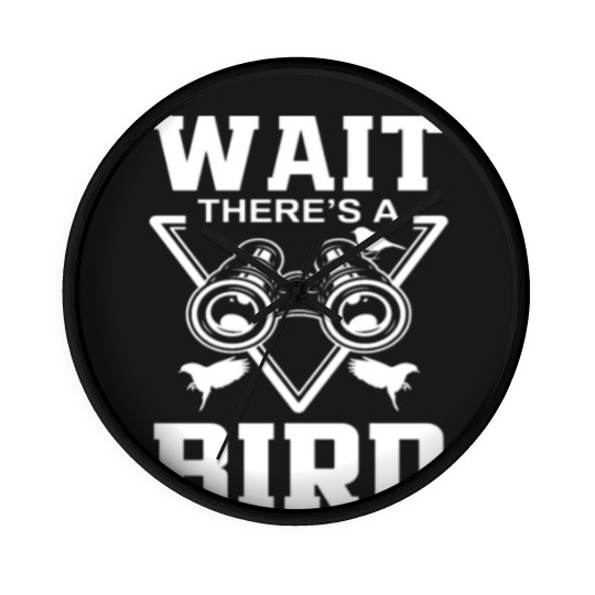 Discover Bird Watcher Hobby Wall Clocks