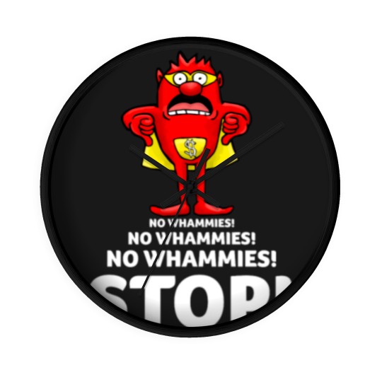 Discover Press Your Luck No Whammies Stop Wall Clocks