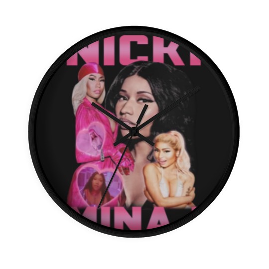 Discover Nicki Minaj Fan Movies RAP Hip-hop Wall Clocks
