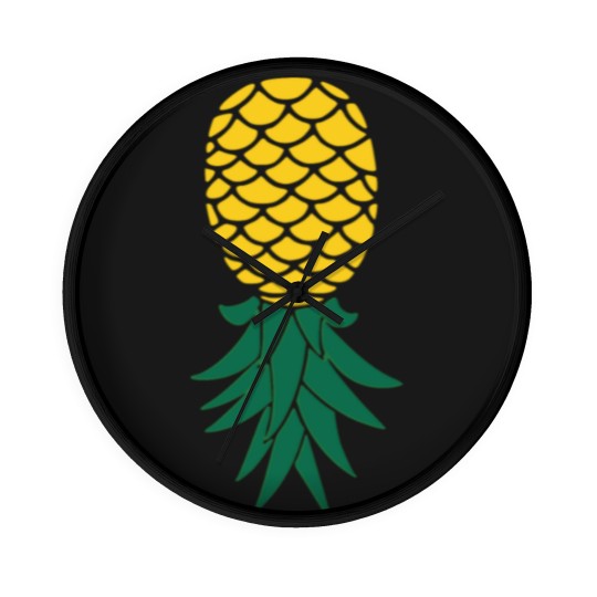 Discover Upside Down Pineapple Wall Clocks Wall Clocks