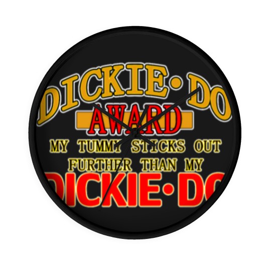 Discover Dickie Do Award Wall Clocks