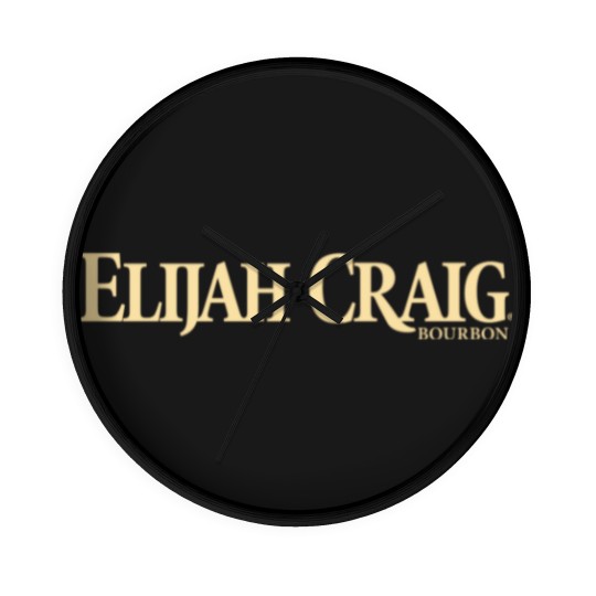 Discover ELIJAH CRAIG BOURBON LOGO Wall Clocks