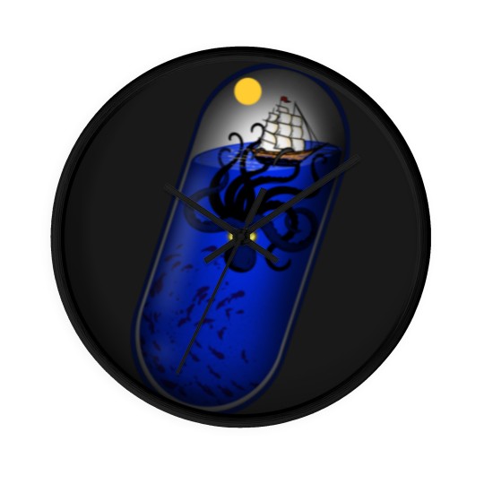 Discover Kraken in Capsule Wall Clocks