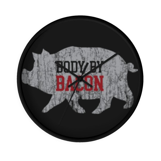 Discover Body by Bacon Wall Clocks Low Carb High Fat Ketogenic Di Wall Clocks
