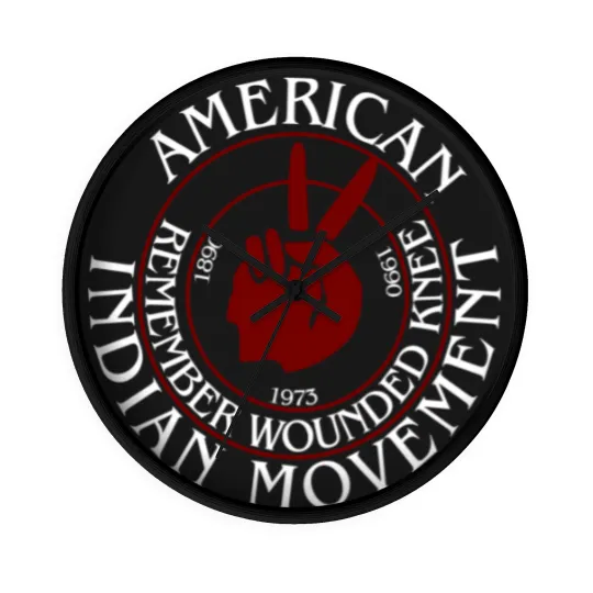 Discover American Indian Movement - American Indian Movement - Wall Clocks