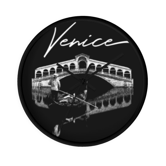 Discover Venice Italy Wall Clocks