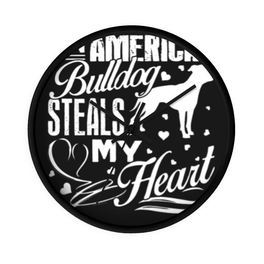 Discover American Bulldog Wall Clocks Wall Clocks