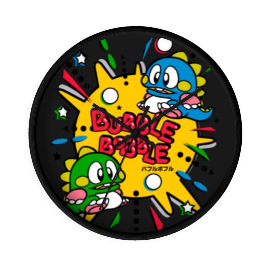 Discover Bubble Bobble - Bubble Bobble - Wall Clocks