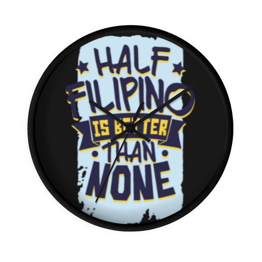 Discover Half Filipino Philippines Wall Clocks
