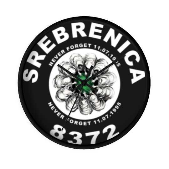 Discover Remembering Srebrenica 8372 Wall Clocks