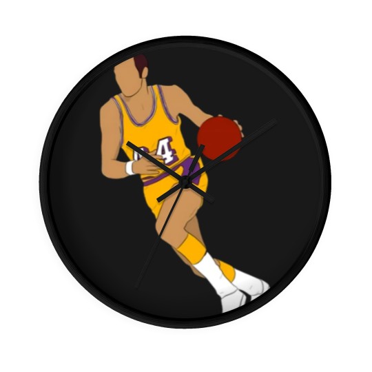 Discover The Logo - Jerry West - Wall Clocks