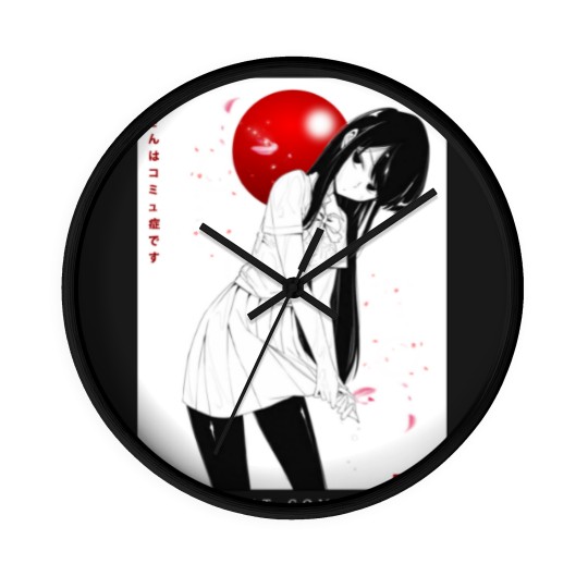 Discover Komi Can't Communciate - Wall Clocks - Anime Wall Clocks - Komi Cant Communicate - Wall Clocks - Anime Wall Clocks