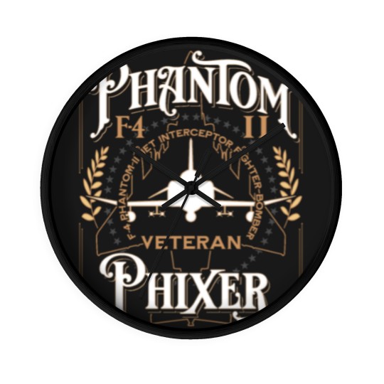 Discover Phantom Phixer F-4 Phantom II Aircraft Maintainer Wall Clocks