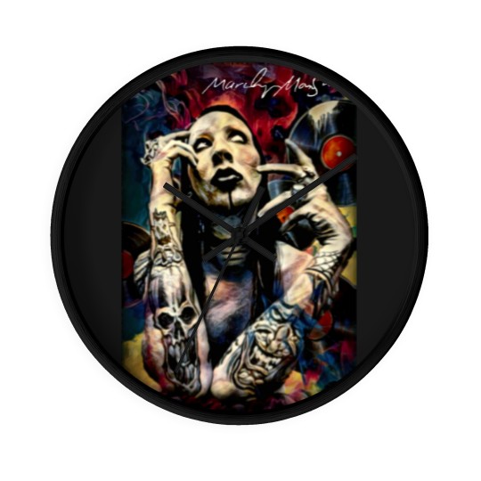 Discover Marilyn Manson Wall Clocks