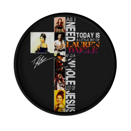 Discover Lauren Daigle Wall Clocks