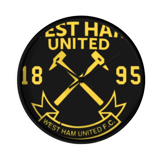 Discover West Ham United Chest Crest Zip Wall Clocks