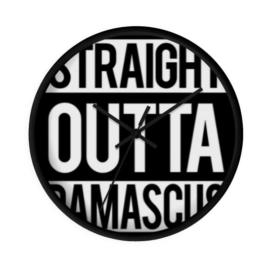 Discover Straight Outta Damascus Wall Clocks