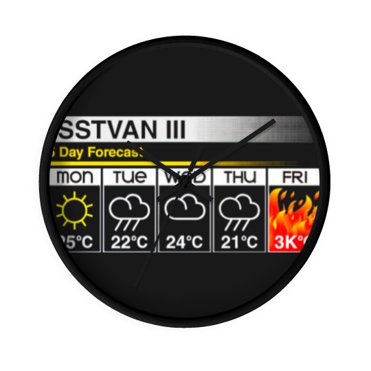 Discover Grim Forecast - Warhammer 40k - Wall Clocks
