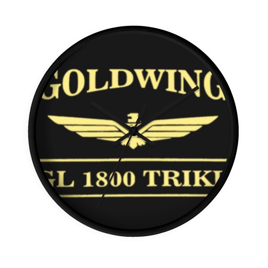 Discover GOLDWING TRIKE BAR LOGO Wall Clocks SHORT OR Wall Clocks M Wall Clocks