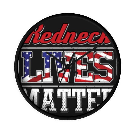 Discover Redneck Lives Matter Wall Clocks