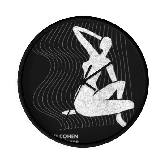 Discover Leonard Cohen / Minimalist Artwork Design - Leonard Cohen - Wall Clocks