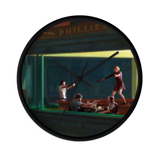 Discover Be cool Honey Bunny - Pulp Fiction - Wall Clocks