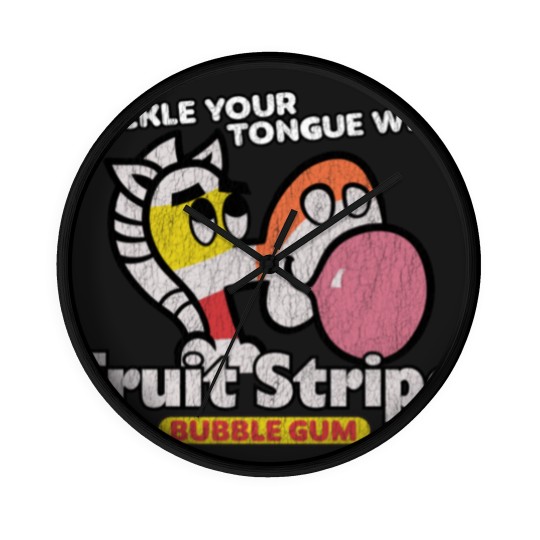 Discover Fruit Stripe Gum - Fruit Stripe - Wall Clocks