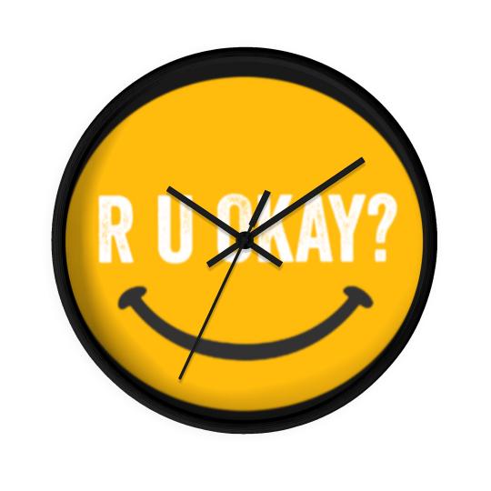 Discover R U Okay Wall Clocks