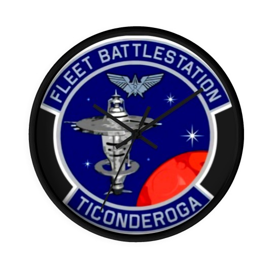 Discover Starship Troopers Ticonderoga Patch - Starship Troopers - Wall Clocks