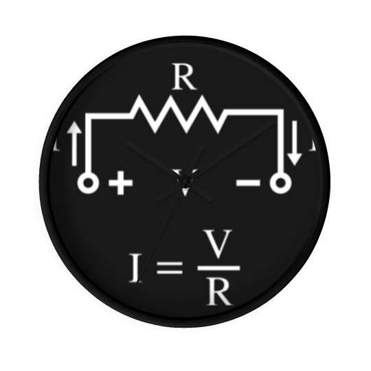 Discover Ohm's Law Graphic - Ohms Law - Wall Clocks