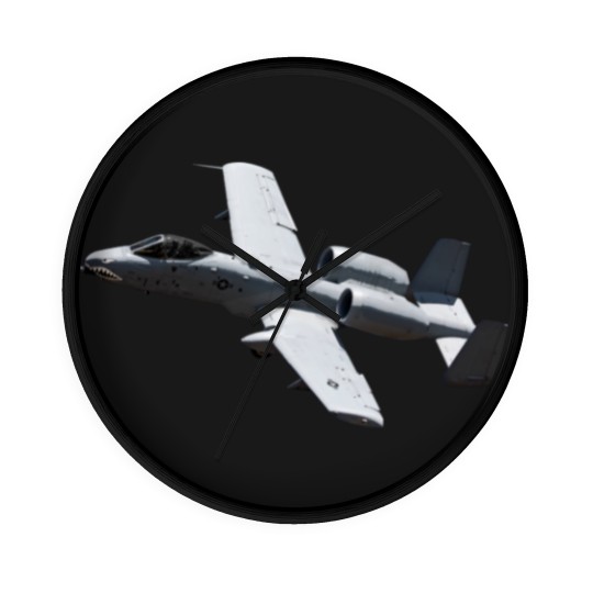 Discover A-10 Thunderbolt II Warthog Airplane - A 10 Thunderbolt 2 - Wall Clocks